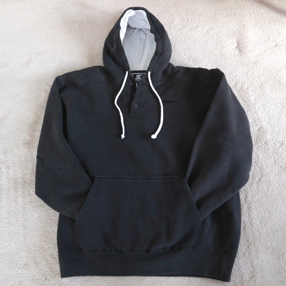 Vintage black Starter hoodie sweatshirt